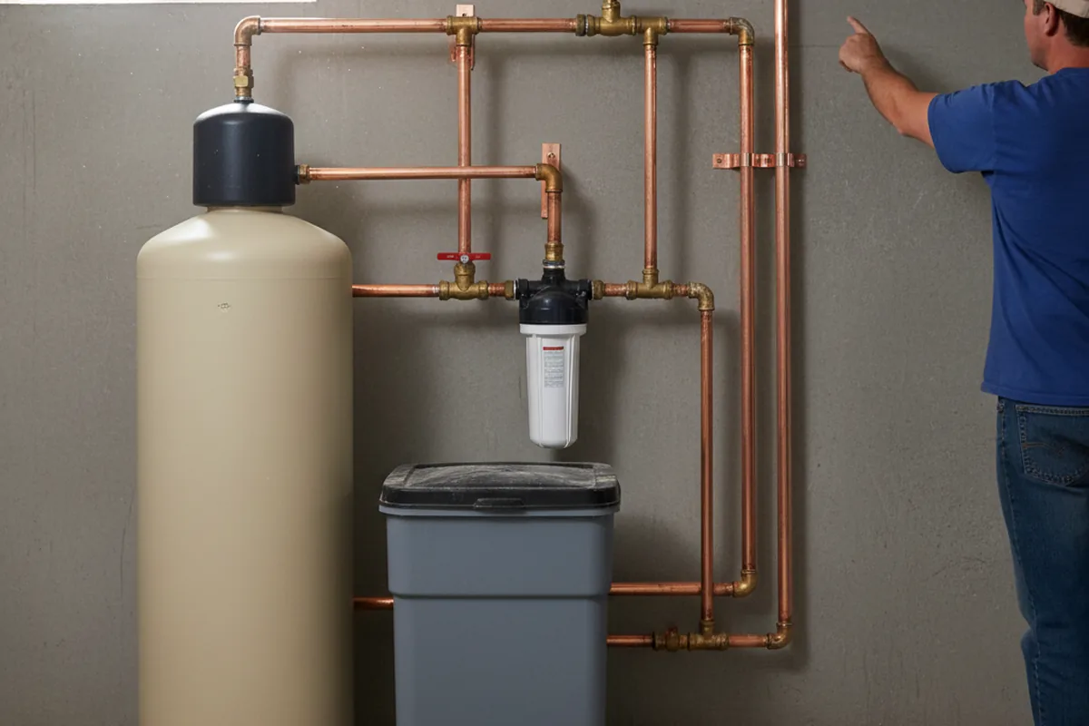Whole-house water treatment system installed in Fenton